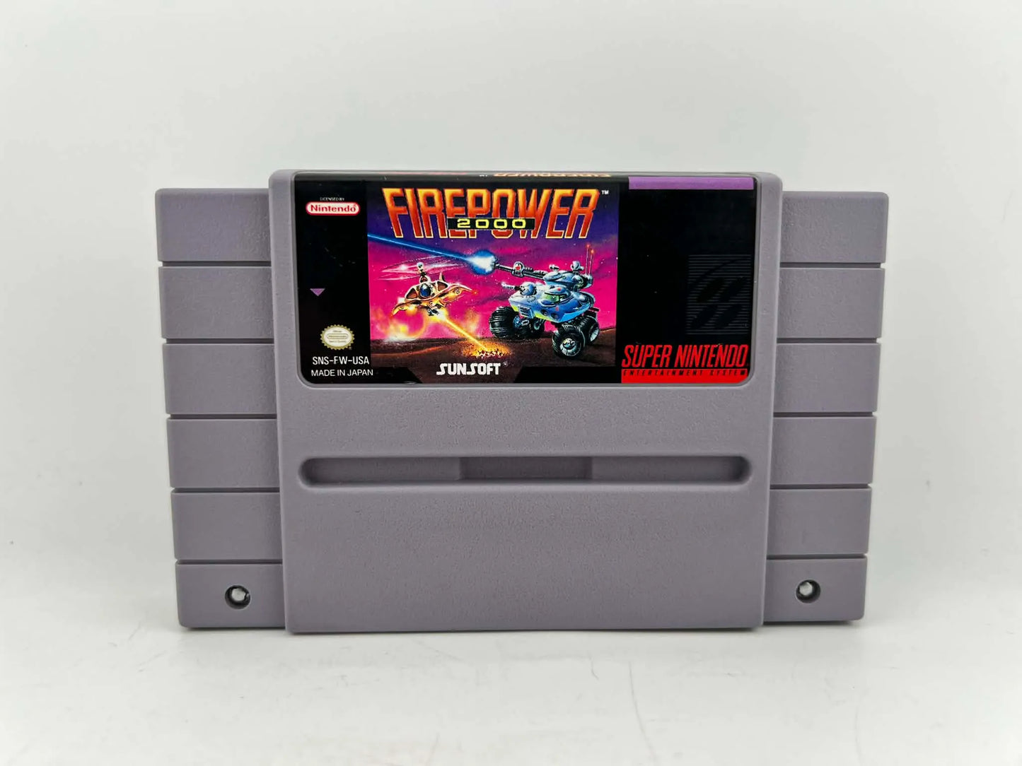 FIREPOWER 2000 SUPER NINTENDO SNES