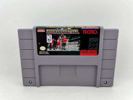 TECMO SUPER NBA BASKETBALL (SUPER NINTENDO SNES)