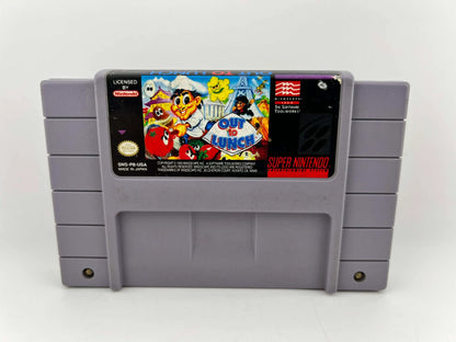 OUT TO LUNCH SUPER NINTENDO SNES