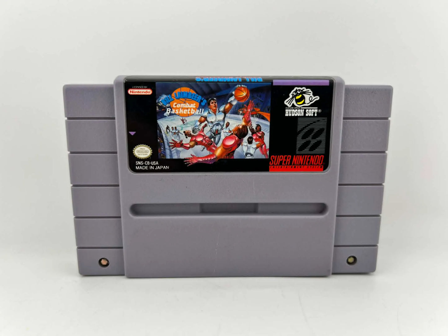 Bill Laimbeer's Combat Basketball Super Nintendo Snes