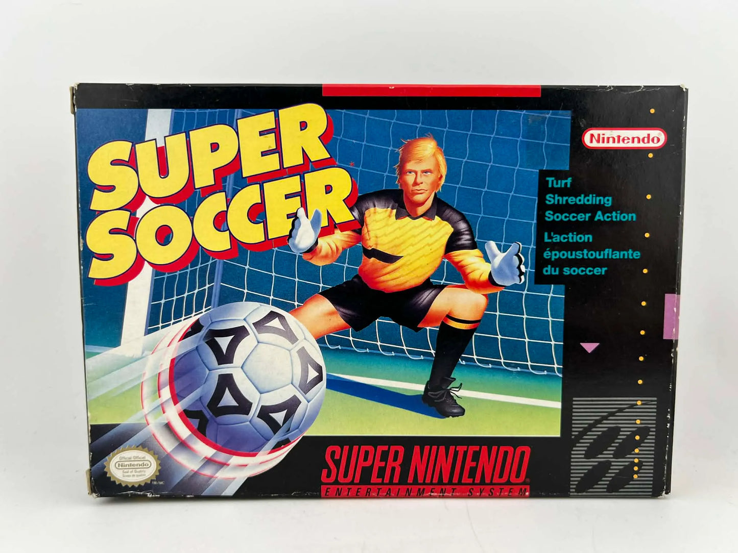 SUPER SOCCER EN BOITE SUPER NINTENDO SNES