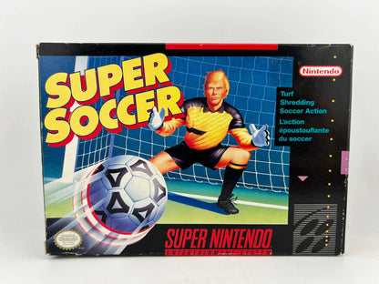 SUPER SOCCER EN BOITE SUPER NINTENDO SNES