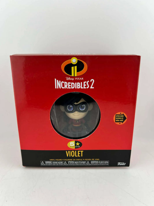 Funko pop Five Star Disney Pixar Incredible 2 Violet