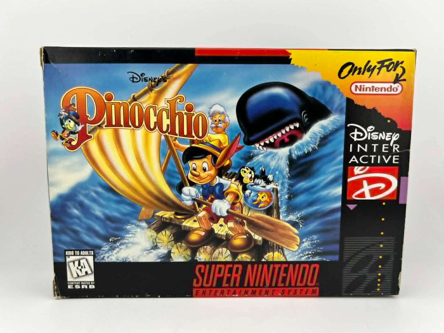 DISNEY'S PINOCCHIO EN BOITE SUPER NINTENDO SNES