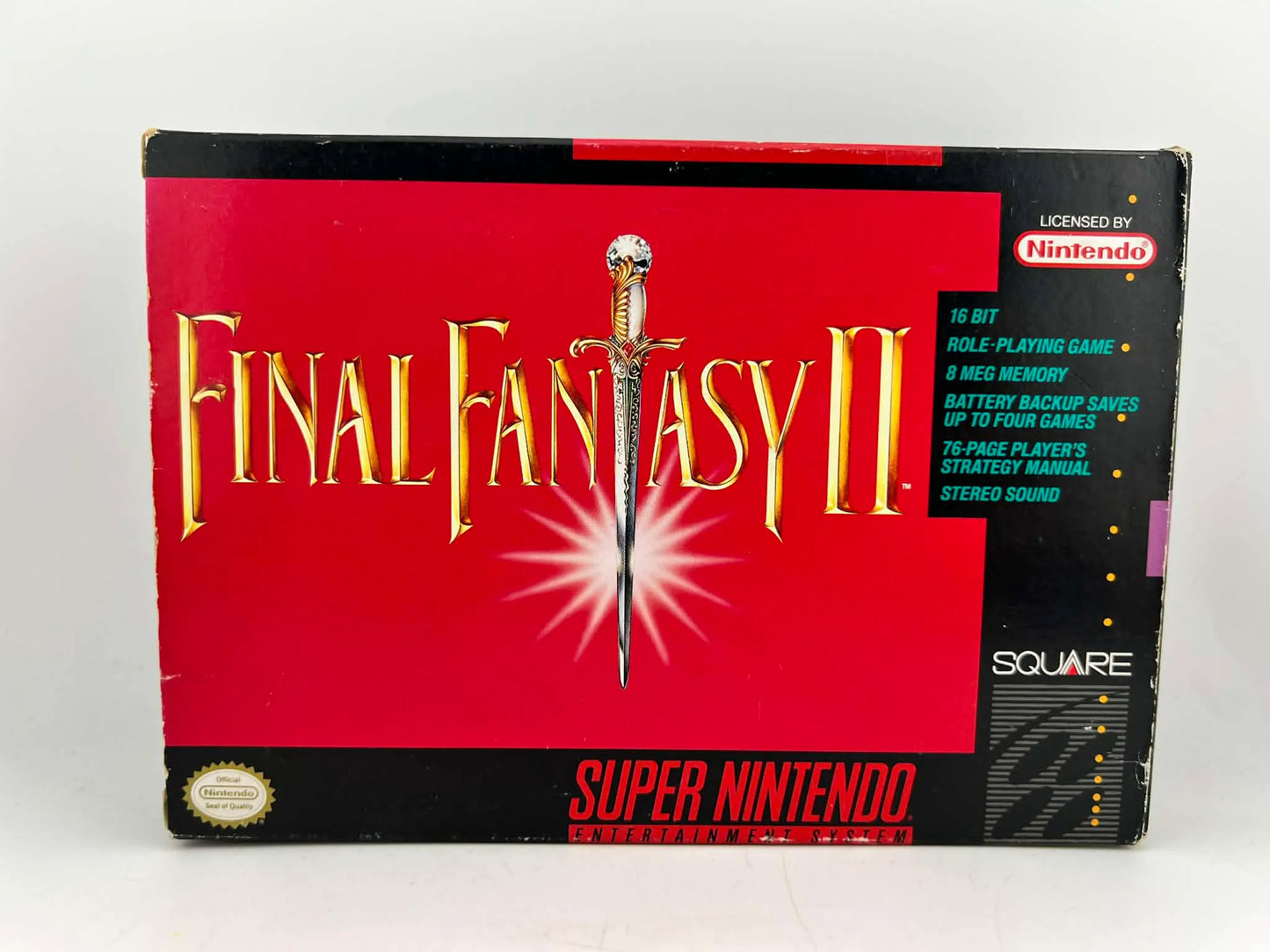 Final Fantasy II 2 Ou IV 4 En Boite Super Nintendo SNES