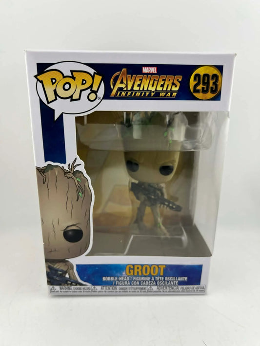 Funko Pop ! Marvel Avengers Infinity War #293 Les Gardiens de la Galaxie Groot