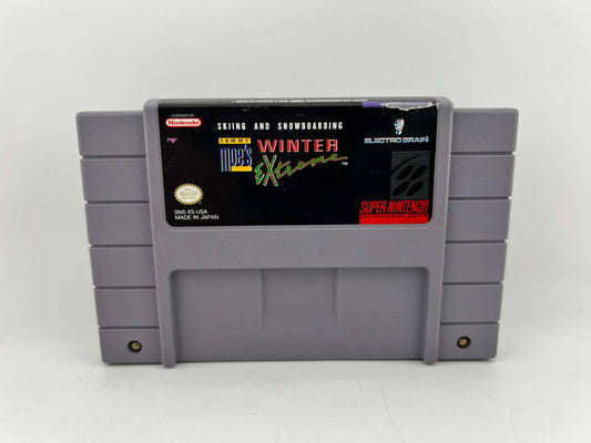 TOMMY MOE'S WINTER EXTREME: SKIING & SNOWBOARDING SUPER NINTENDO SNES
