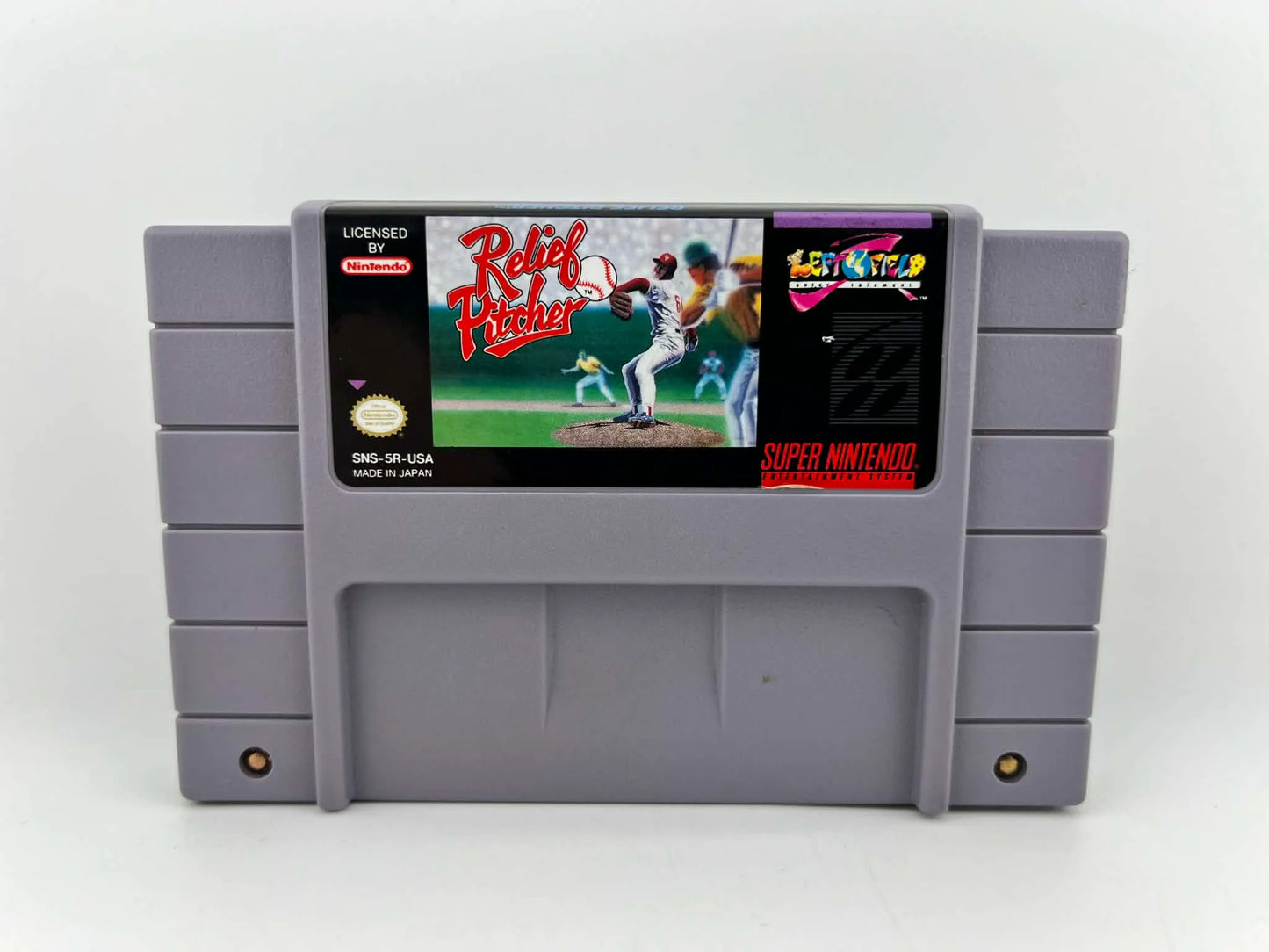 RELIEF PITCHER SUPER NINTENDO SNES