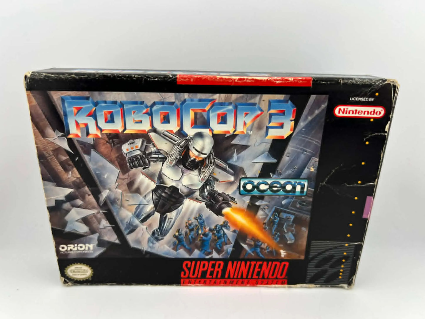 ROBOCOP 3 en boite SUPER NINTENDO SNES