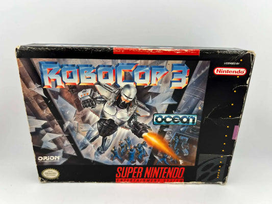 ROBOCOP 3 en boite SUPER NINTENDO SNES