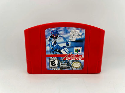 Jeremy McGrath Supercross 2000 Nintendo 64 N64