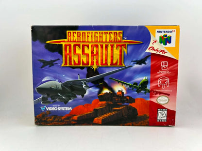 AEROFIGHTERS ASSAULT EN BOITE NINTENDO 64 N64