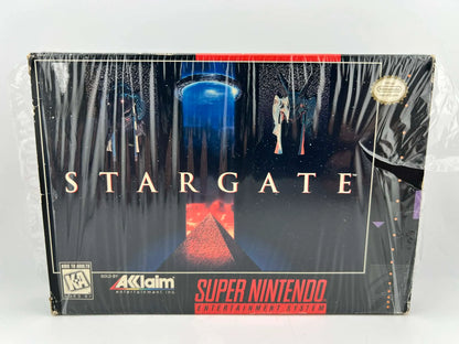 STARGATE en boite SUPER NINTENDO SNES