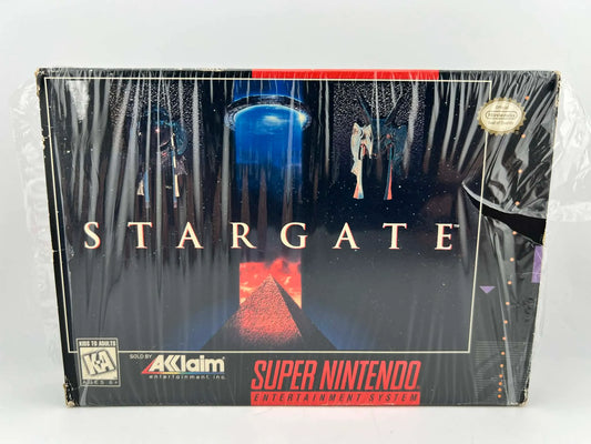 STARGATE en boite SUPER NINTENDO SNES