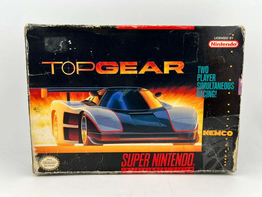 TOP GEAR EN BOITE SUPER NINTENDO SNES
