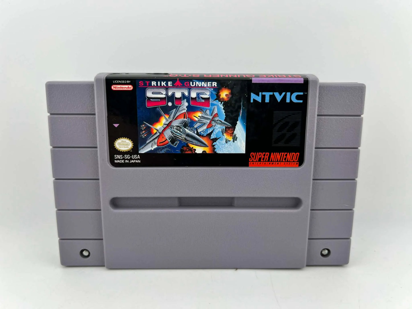 STRIKE GUNNER S.T.G. SUPER NINTENDO SNES