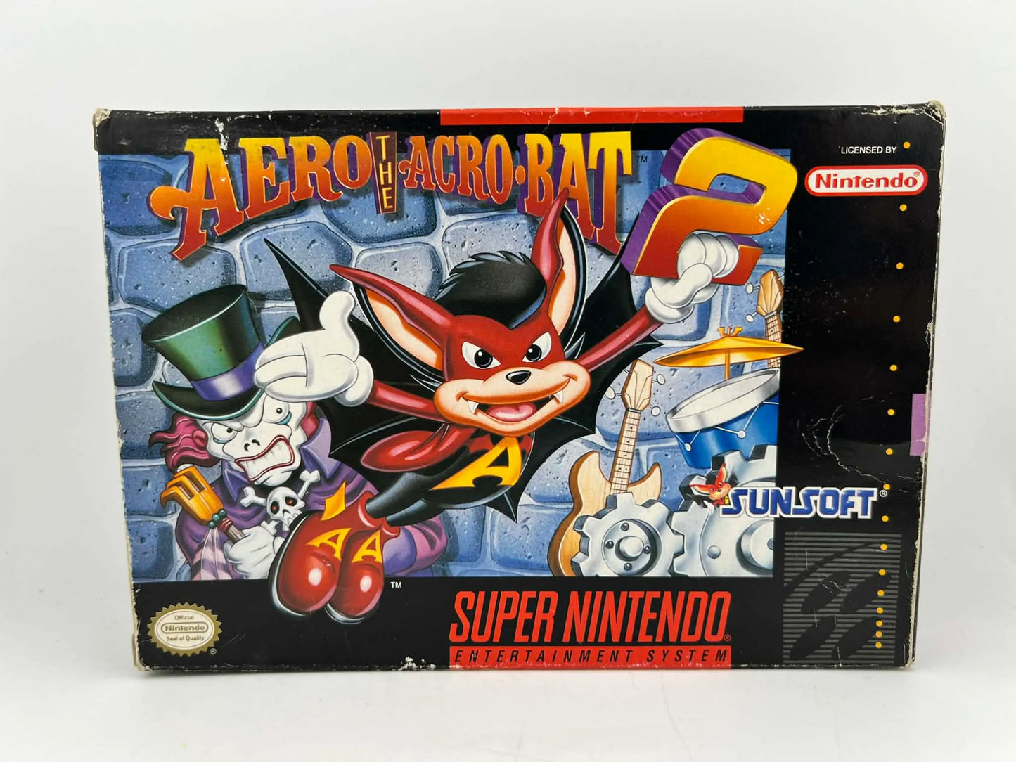 AERO THE ACRO-BAT 2 EN BOITE SUPER NINTENDO SNES