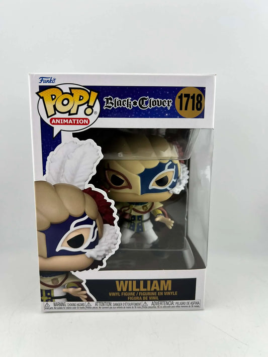 Funko POP! Animation - Black Clover S2 Vinyl Figure - WILLIAM #1718