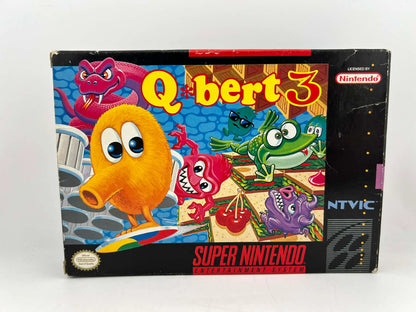Q-BERT 3 EN BOITE SUPER NINTENDO SNES