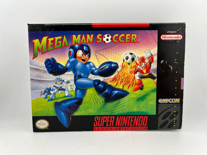 MEGA MAN SOCCER en boite SUPER NINTENDO SNES