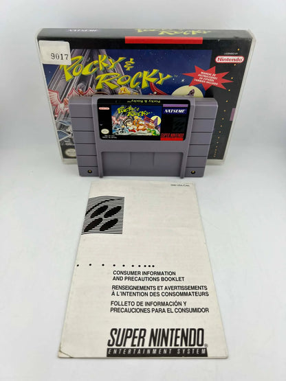 Pocky and Rocky En Boite Super Nintendo SNES