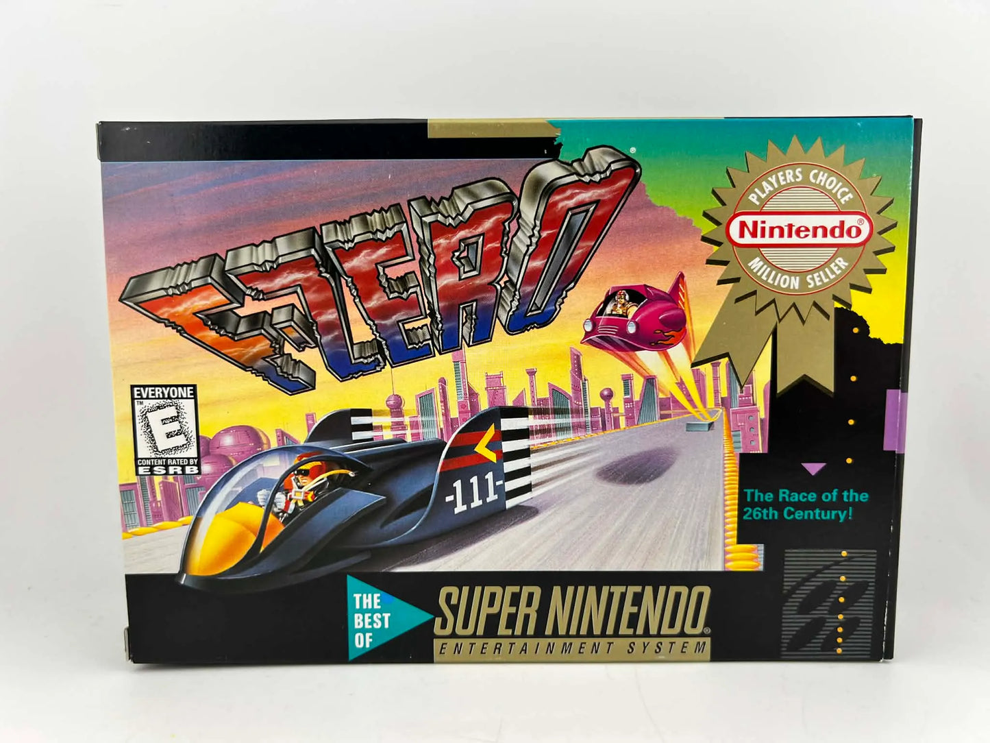 F-ZERO PLAYER'S CHOICE EN BOITE SUPER NINTENDO SNES