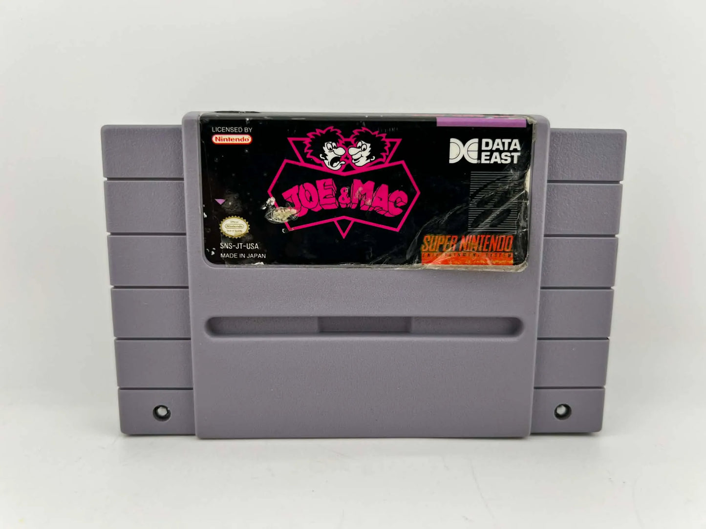 JOE & MAC SUPER NINTENDO SNES