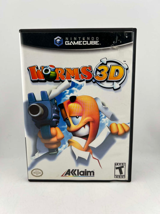 Worms 3D Nintendo Gamecube NGC