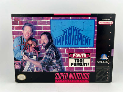 HOME IMPROVEMENT: POWER TOOL PURSUIT! en boite SUPER NINTENDO SNES