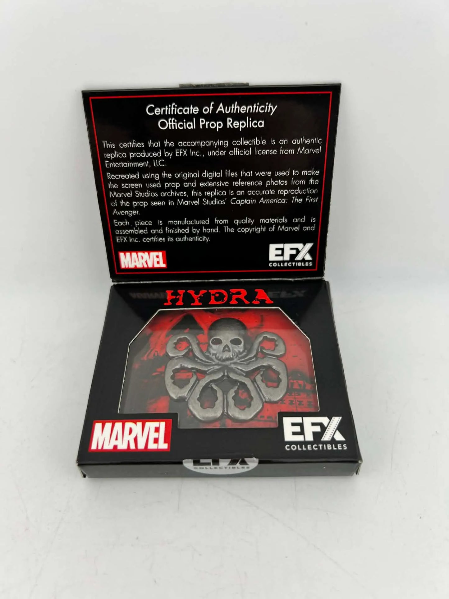 Medaillon Hydra Pin Marvel Captain America First Avenger Loot Crate EFX Collectibles