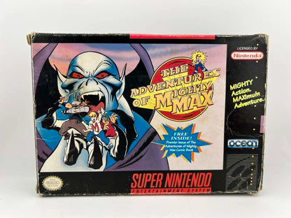 THE ADVENTURES OF MIGHTY MAX en boite SUPER NINTENDO SNES