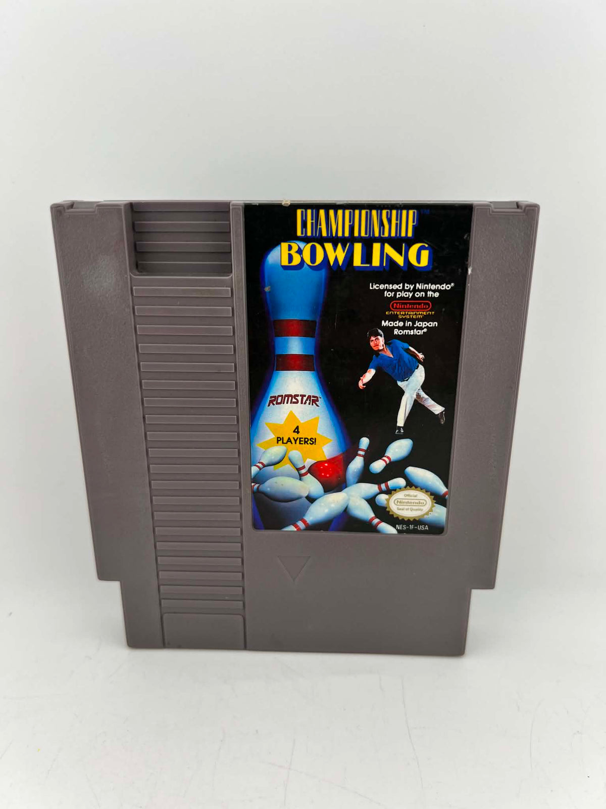 Championship Bowling Nintendo Nes