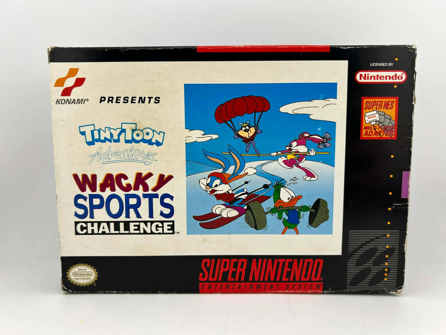 TINY TOON ADVENTURES WACKY SPORTS CHALLENGE en boite SUPER NINTENDO SNES