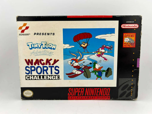 TINY TOON ADVENTURES WACKY SPORTS CHALLENGE en boite SUPER NINTENDO SNES
