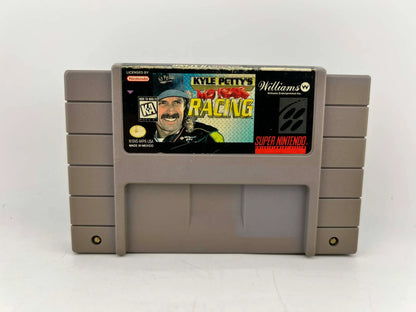 Kyle Petty's No Fear Racing super nintendo snes