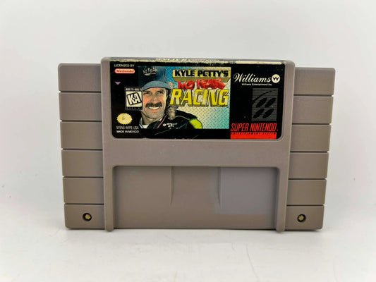 Kyle Petty's No Fear Racing super nintendo snes