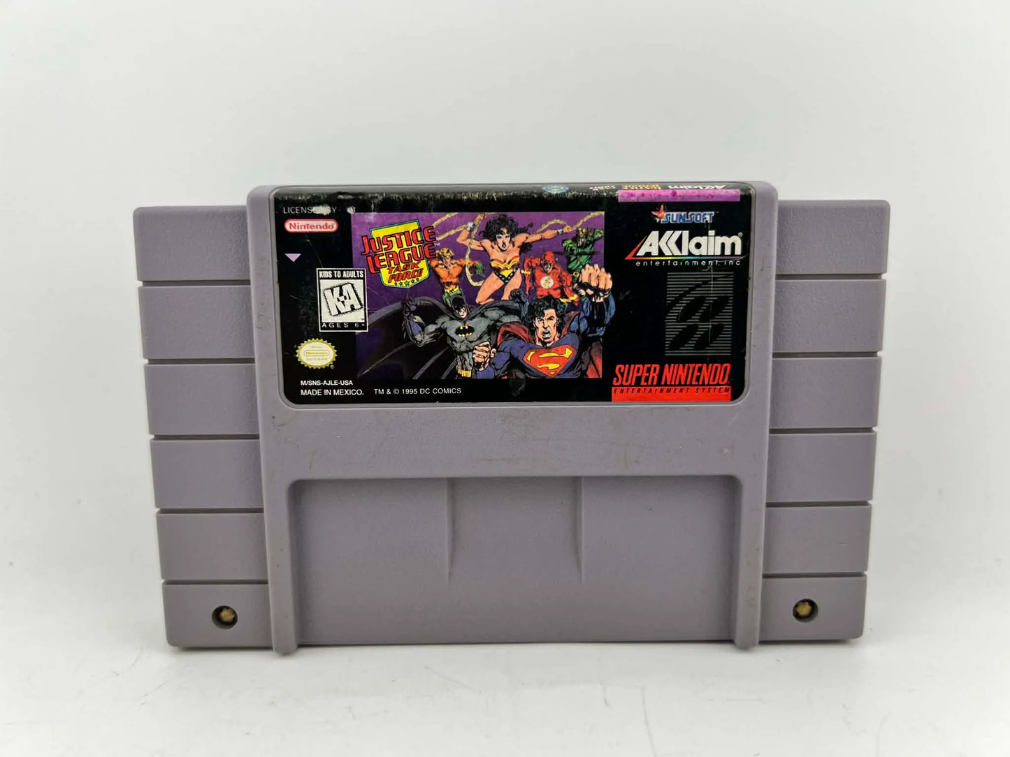 JUSTICE LEAGUE TASK FORCE (SUPER NINTENDO SNES)