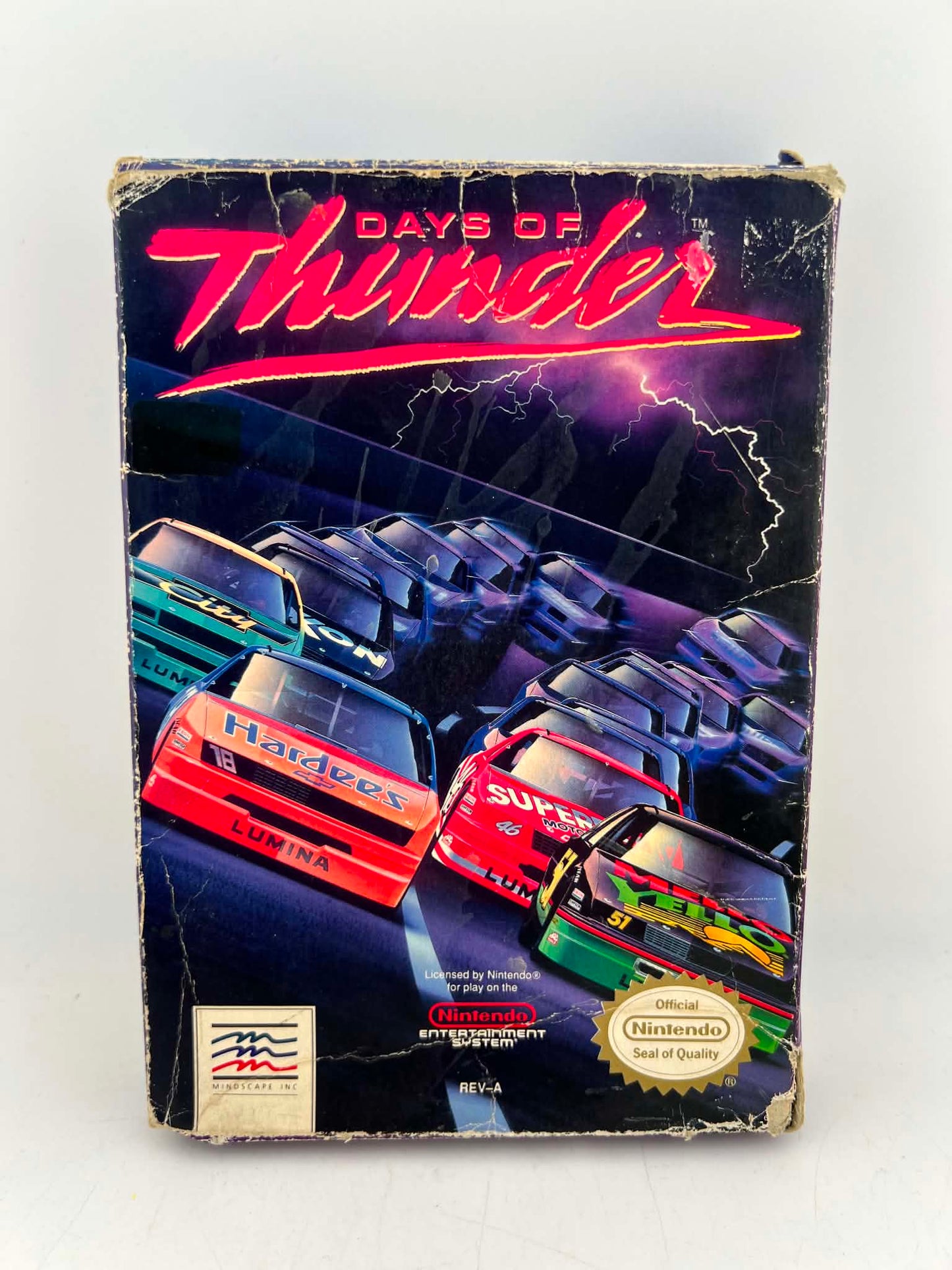DAYS OF THUNDER EN BOITE NINTENDO NES