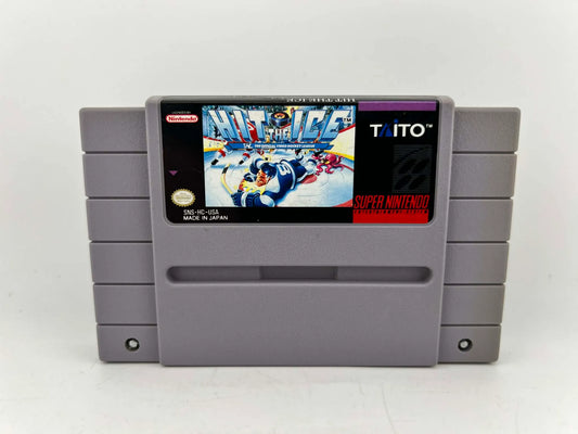 HIT THE ICE SUPER NINTENDO SNES