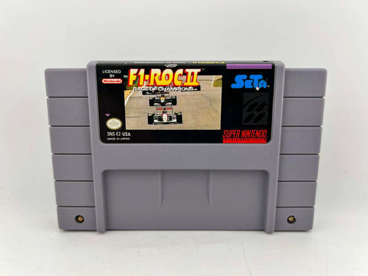 F1 ROC II  2 RACE OF CHAMPIONS SUPER NINTENDO SNES