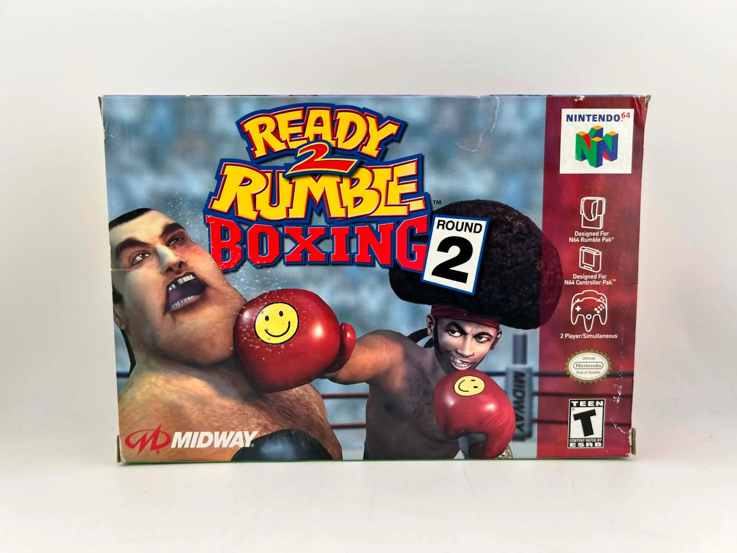 READY 2 RUMBLE BOXING ROUND 2 EN BOITE NINTENDO 64 N64