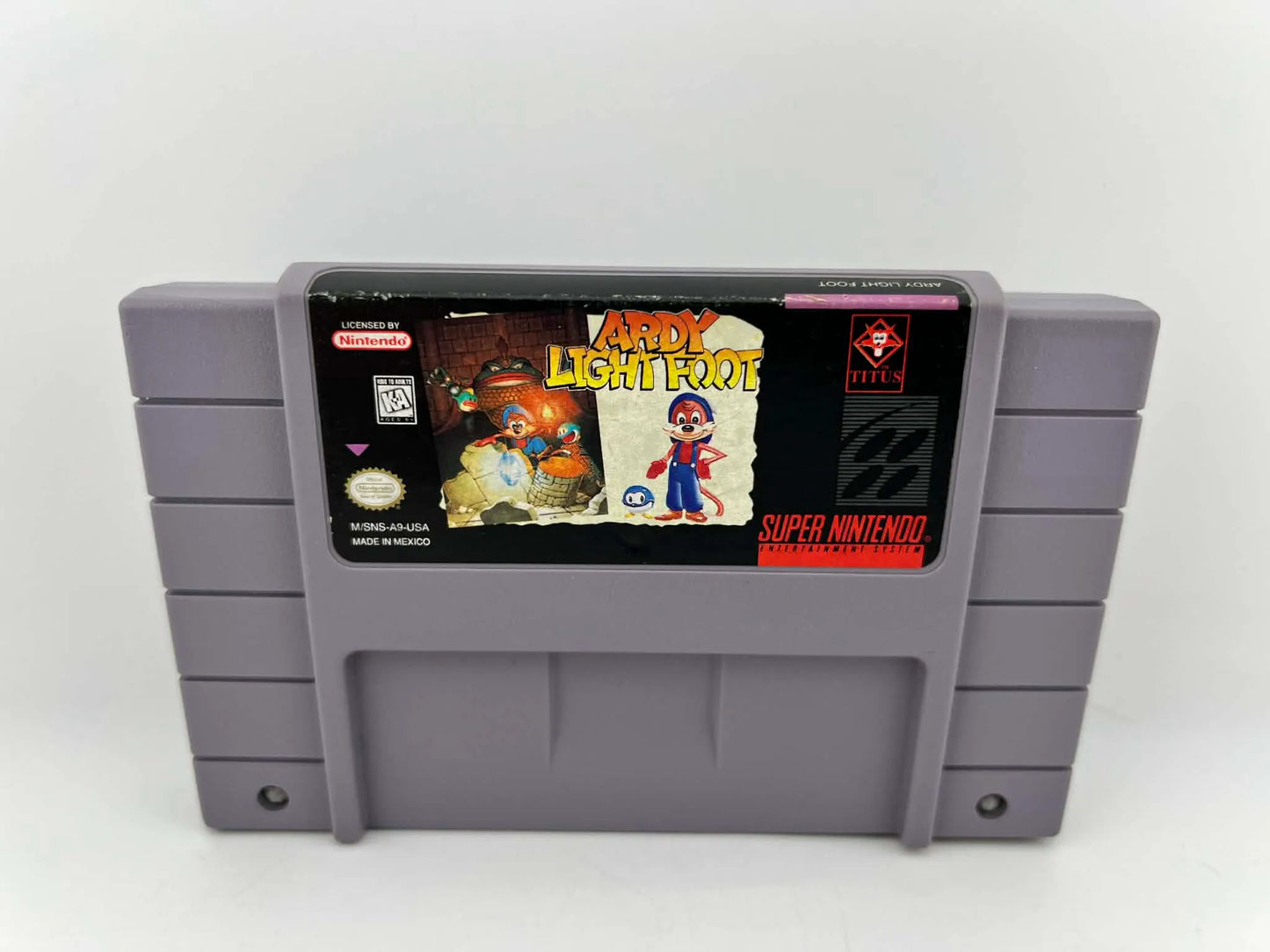 Ardy LightFoot Super Nintendo SNES