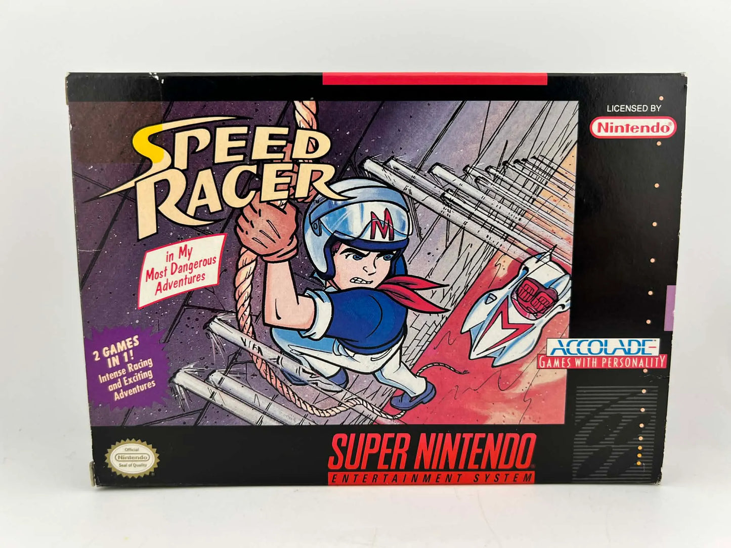 SPEED RACER IN MY MOST DANGEROUS ADVENTURES EN BOITE SUPER NINTENDO SNES