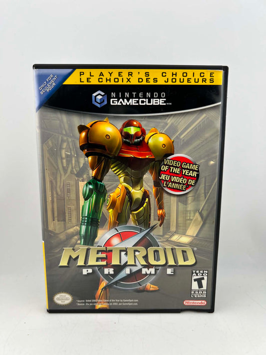 Metroid Prime Player’s Choice Nintendo GameCube NGC