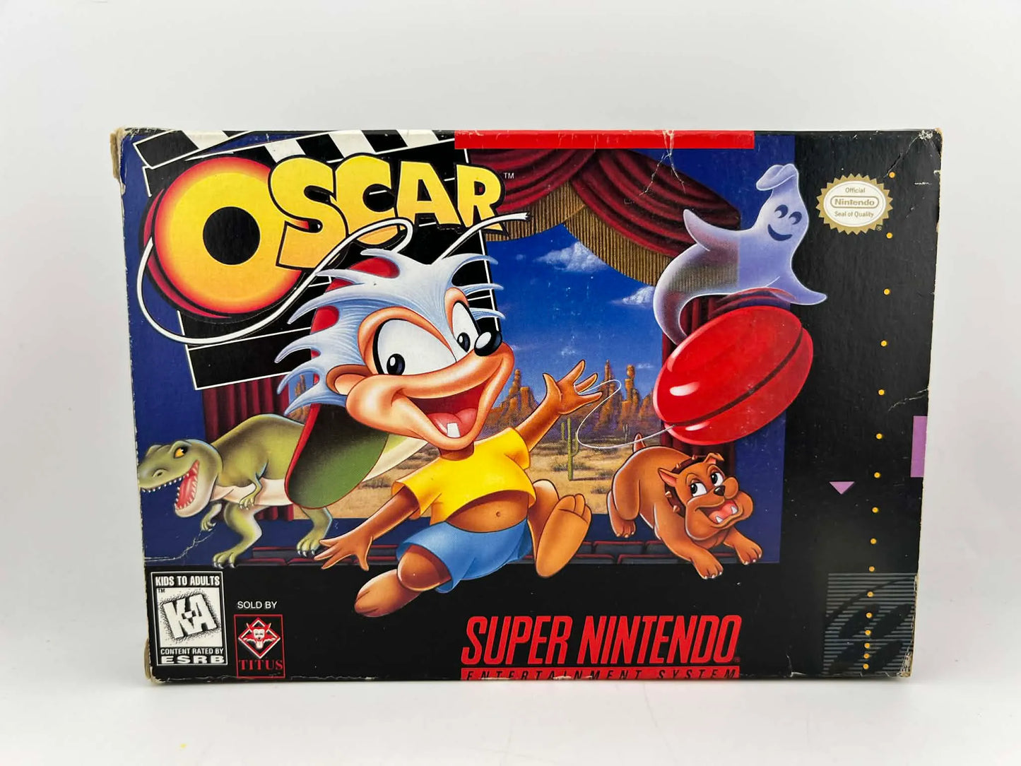 OSCAR en boite SUPER NINTENDO SNES