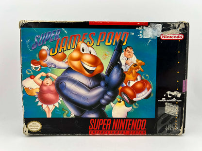 SUPER JAMES POND EN BOITE SUPER NINTENDO SNES