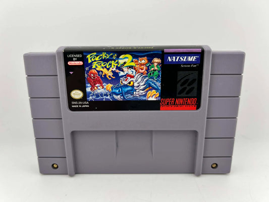 Pocky and Rocky 2 Super Nintendo SNES