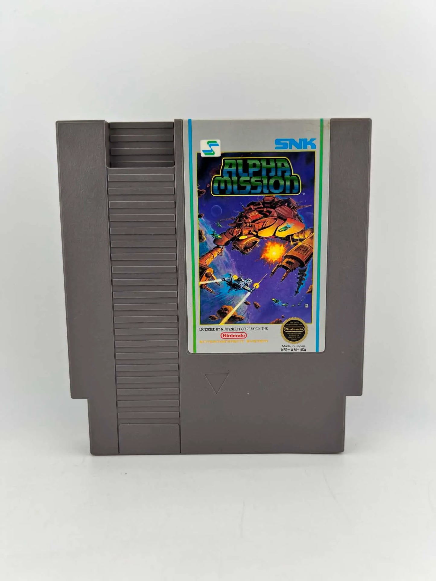 ALPHA MISSION NINTENDO NES