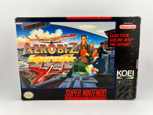 AEROBIZ SUPERSONIC SUPER NINTENDO SNES En Boite