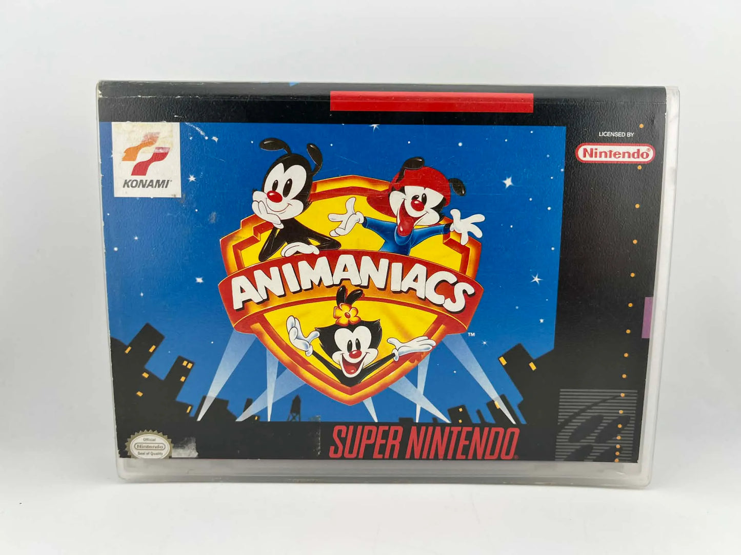ANIMANIACS en boite SUPER NINTENDO SNES